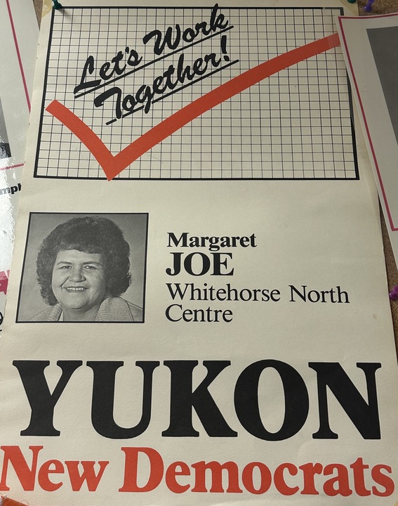 Margaret Joe Election Poster